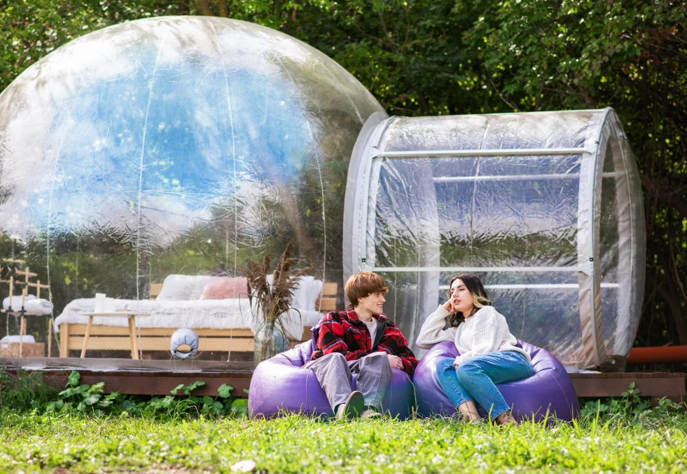 clear bubble tent